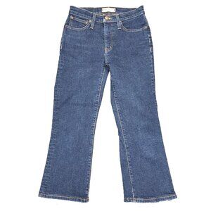 Madewell Cali Demi-Boot Jeans Pants Womens Approx. 26 / 2 Blue Dark Wash Denim